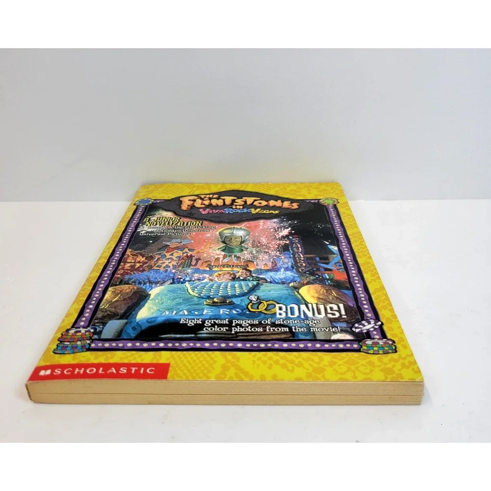 The Flintstones In Viva Rock Vegas‎ Junior Novelization Miles Scholastic PB Kids